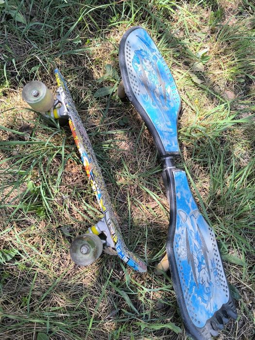 Скейтборд и снейкборд