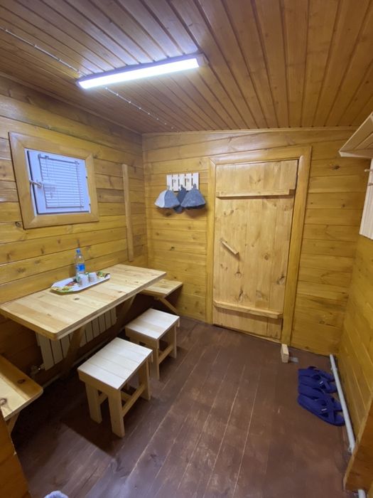 Семейная баня на дровах