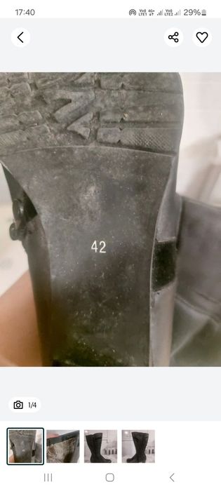 Продам натуральные зимние сапоги