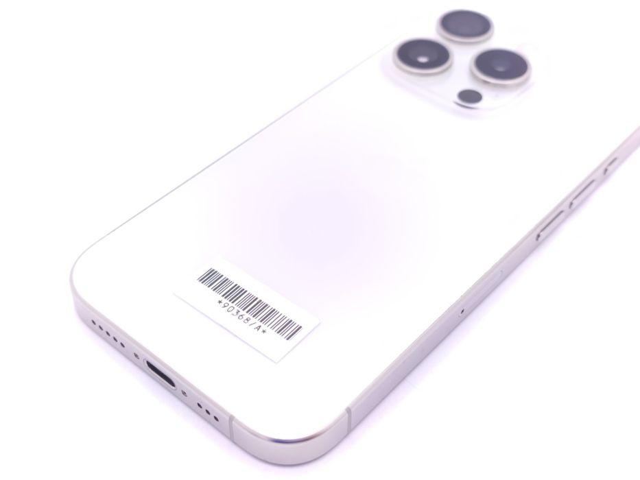 Apple iPhone 15 Pro 128GB White Titanium, Garantie 24 luni | #D90368