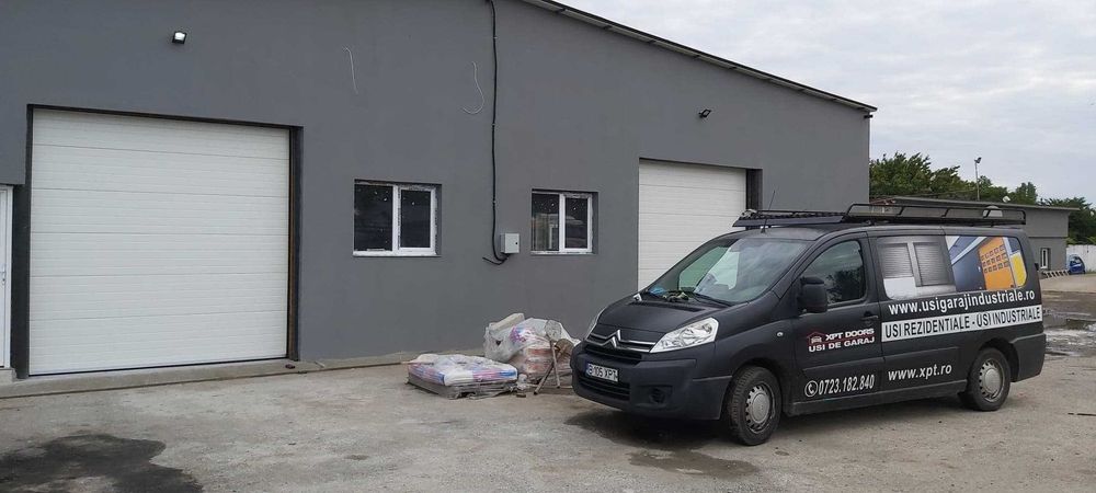 Usa sectionala industriala 3500L/3000H NOUA ALB doar 991 euro!