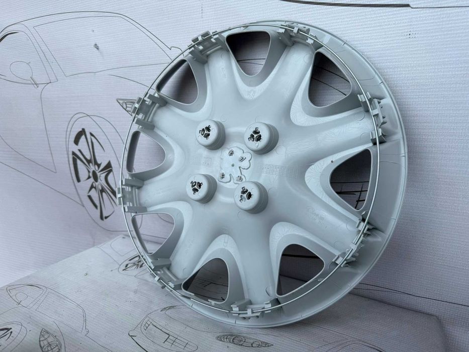Capac Roată Gri Argintiu Peugeot 207 5416 R6 9685633680 2008 / [2006-2013] / (4B2)