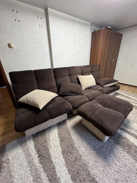 Продам диван (диван, кресло, пуф)