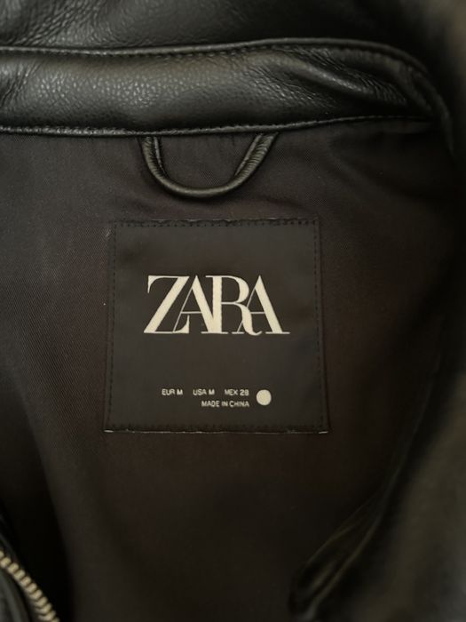 Кожанная куртка Zara