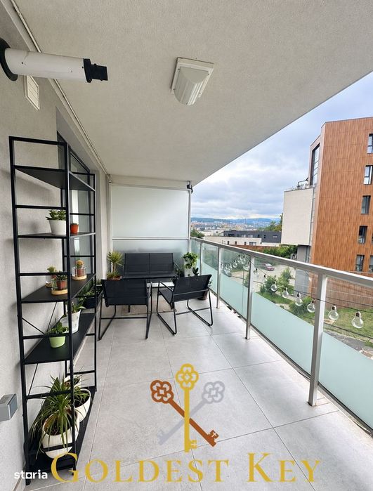 Apartament modern cu 2 camere, terasa si parcare! Cluj - Grigorescu