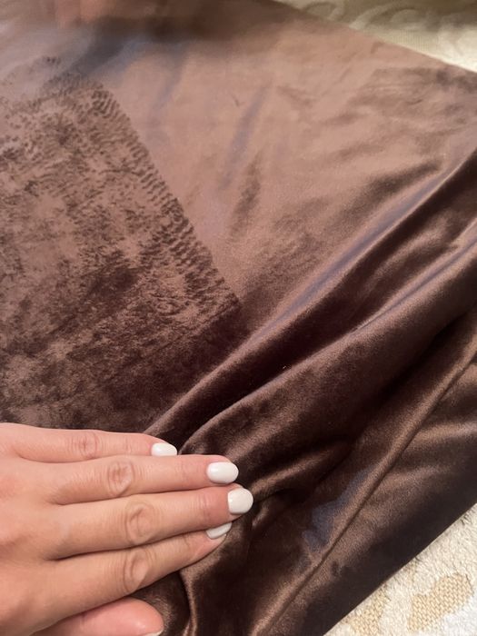 Ткань отрез велюр