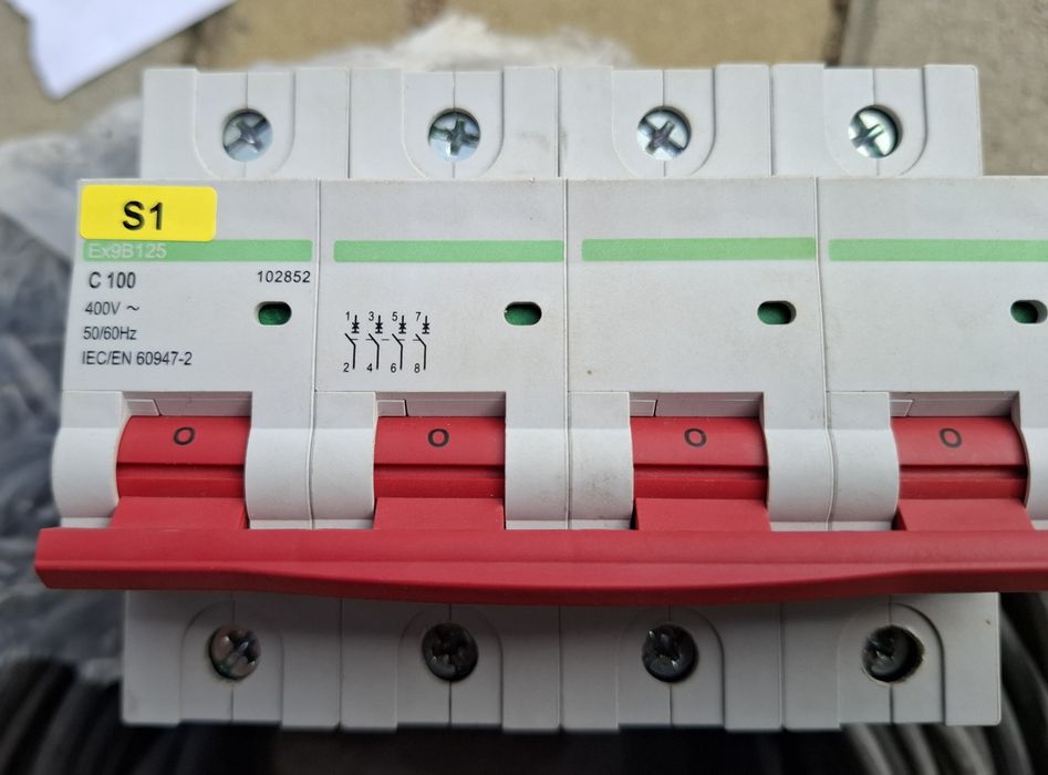 Cablu curent myf 6 și siguranta ex9b125