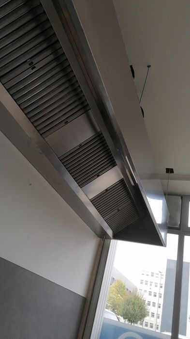 100 Executie , montaj și curatare autorizata hota inox si tubulatura.