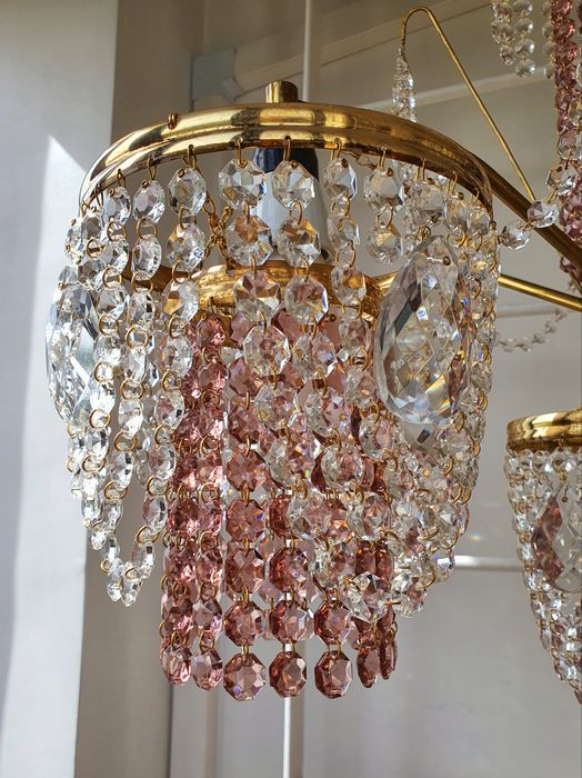 Люстра хрустальная Чехия