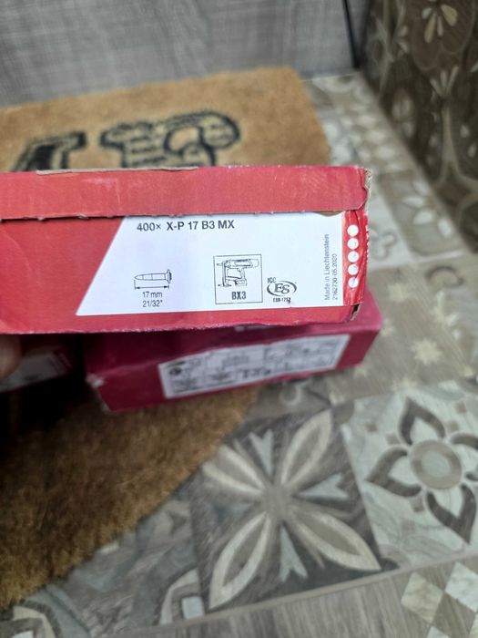 Пирони за бетон и метал оригинал