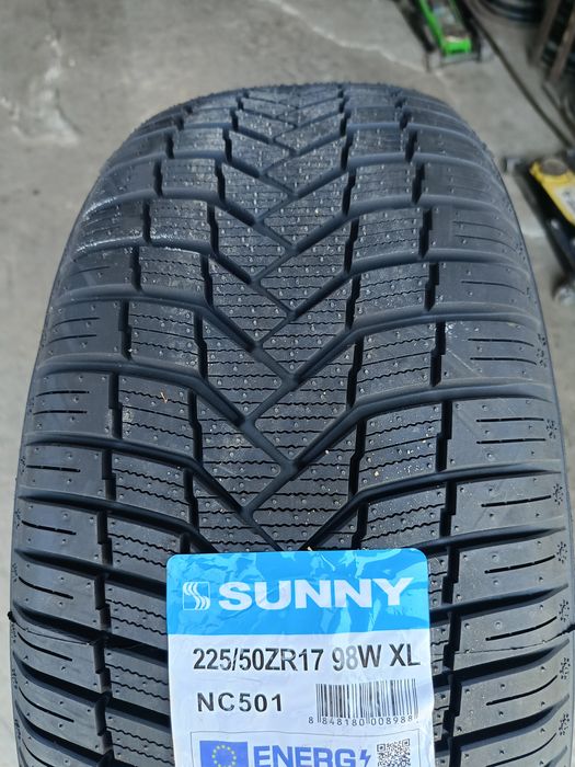 НОВИ ВСЕСЕЗОННИ-17цола-225/50-1бр.-69€-- с монтаж и баланс