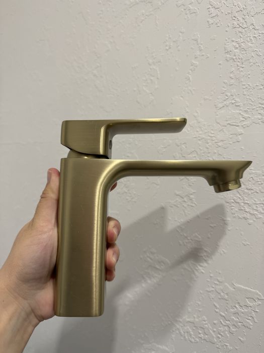 Смеситель Ledeme, новый, цвет матовое золото