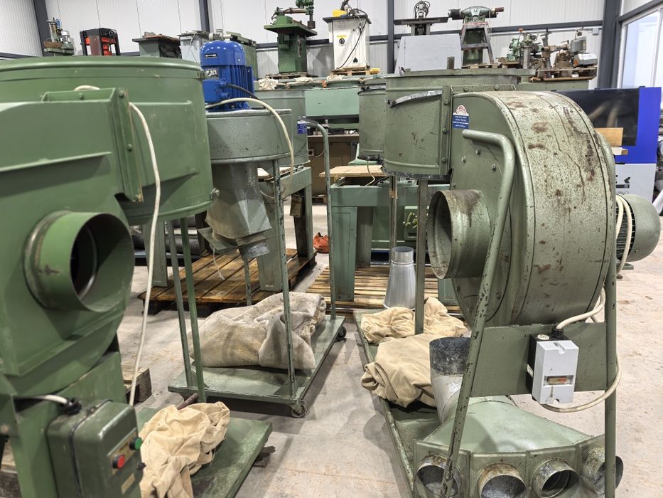 Аспирация с два чувала мот 3 кв 4000 кубика вх на засмукване 250 мм