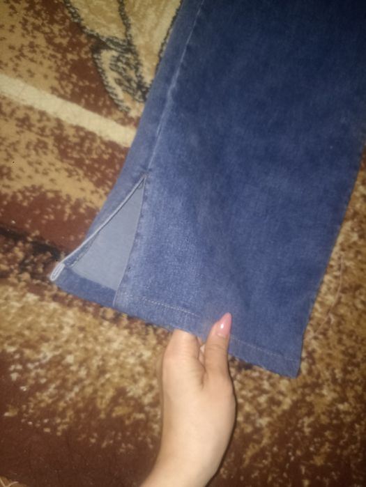 Джинсы темно синий