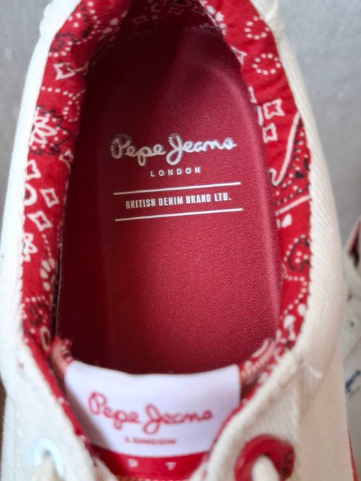 Pepe Jeans оригинални дамски платнени ниски кецове - размер 40