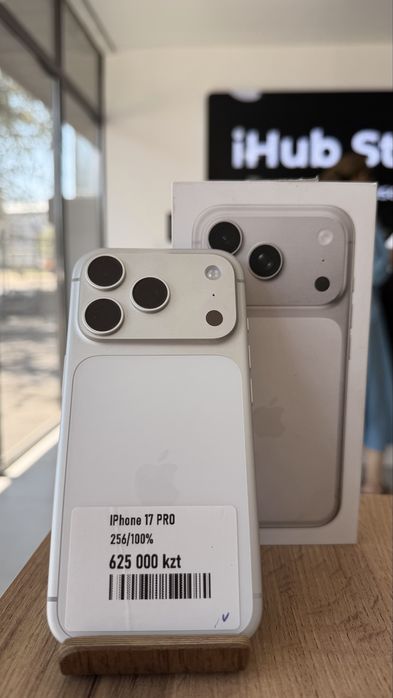 iPhone 17 Pro•256GB/100%Silver Айфон 17 Про•256Гб/100%Серебристый