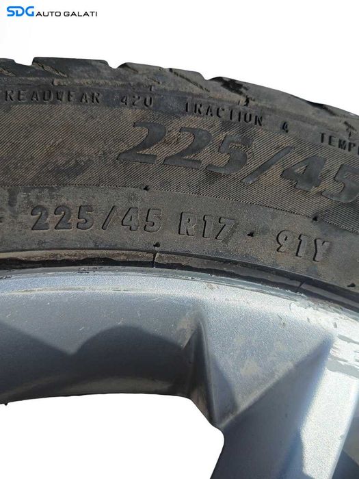 Set 4 Jante Janta Roata Roti Aluminiu 225 45 17 R17 Opel Vectra C 2002 - 2008 (7Jx17H2 ET41) [JNT0015]