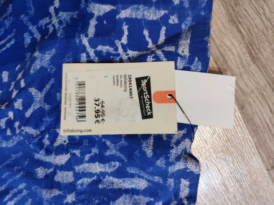 летен дамски панталон с ластик Billabong размер L