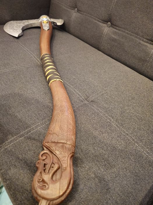Leviathan Axe God of War GoW - topor hand crafted
