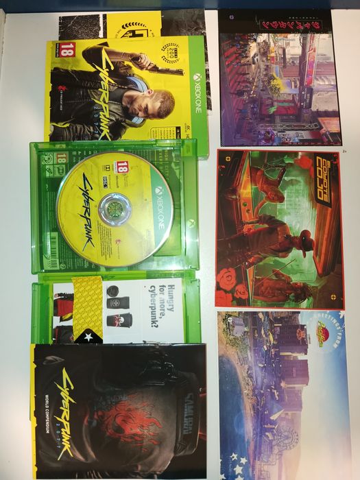 CYBERPUNK 2077 DELUXE edition xbox joc misto de colectie Raritate