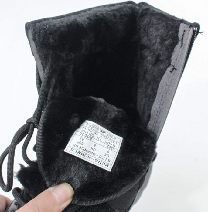 Берцы зимние ботинки