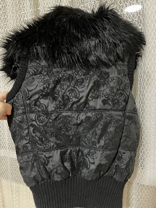 Vestă neagră femei  S-M