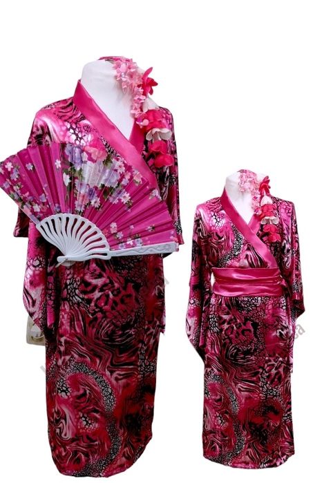 Kimono fete costum carnaval halloween spectacol made în România