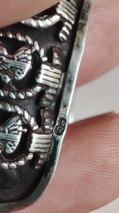 Brățară veche egipteana  din argint