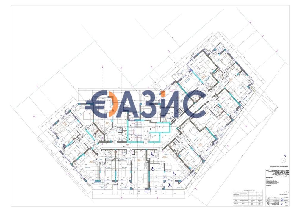 Апартамент с 1 спалня в нова сграда "Трапезица до Елкабел", гр. Бургас, 69.64 кв. м, #34063176