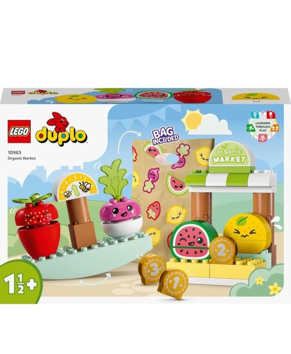 Lego duplo, 10983, piata de legume, 40 piese