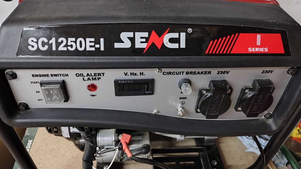 Generator nou, Senci SC1250E-I, AVR, 4timpi, 800W continuu