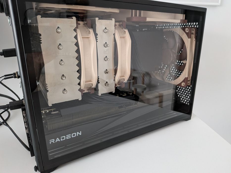 PC SFF High-End | Ryzen 9 9950x3D | 32GB DDR5 | RX 9070 XT | 2TB SSD M2 | NCASE M2 Grater