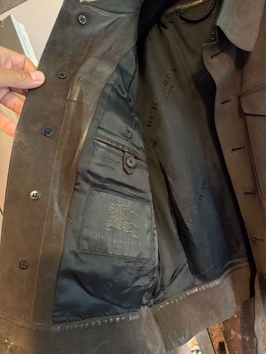 Leather Jacket Burberry Prorsum Fashion Collection Кожено Яке Велур / Набук Бърбъри Прорсъм Фешън Колекция. Най-високо качество на кожата и изработка!