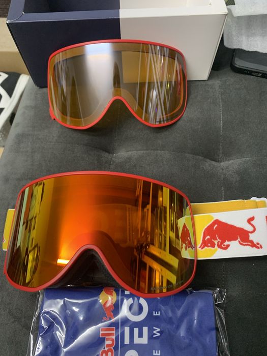 Ochelari noi ski snowboard RedBull Magnetron 2 lentile magnetice