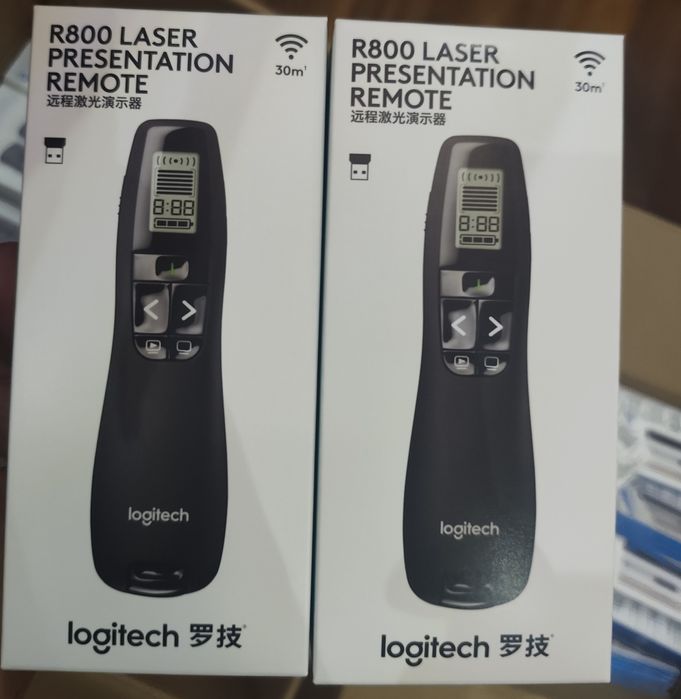 Logitech R800 presentation