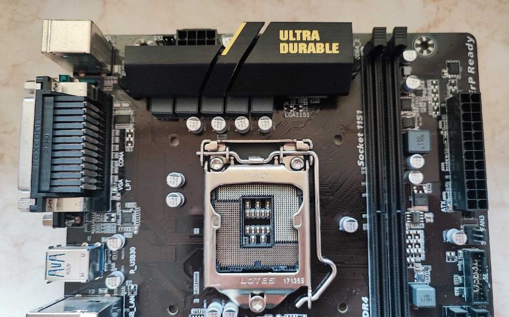 Дъно Gigabyte GA-H110-D3A с планка, Socket Intel 1151