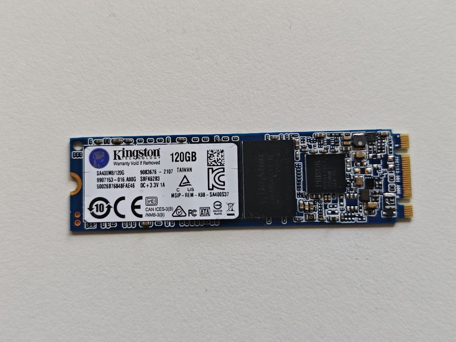 Kingston 120GB m.2 SATA III диск
