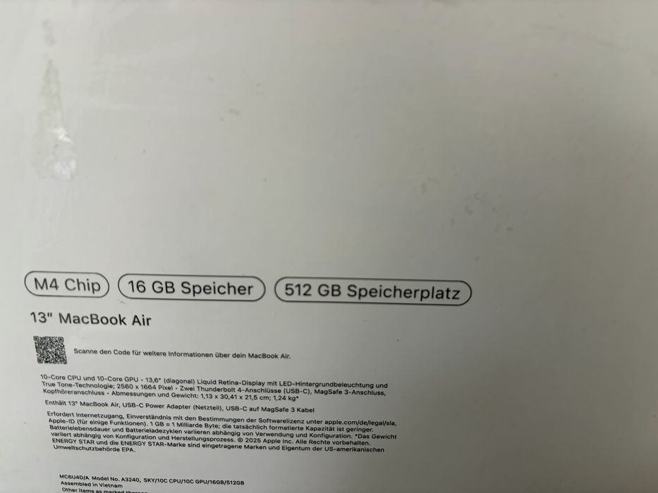 Macbook Air 13’ *Tic Tac Amanet*