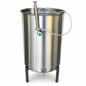 Butoi (cisterna) INOX cu capac flotant 350 L si camera din silicon, cadou robinet din INOX Garantie NOU Livrare rapida