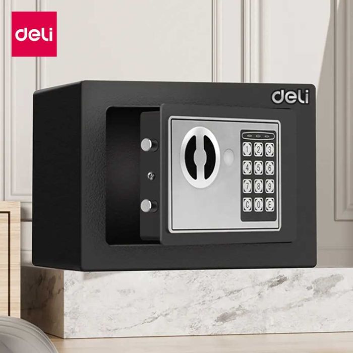 Сейф 17x23x17см 2,4 кг Deli ET511