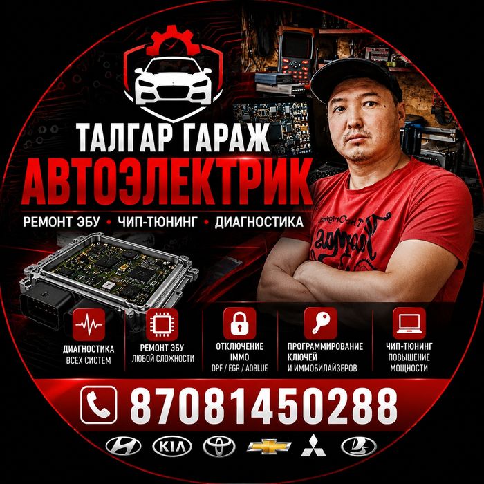 Автоэлектрик выезд Талгар