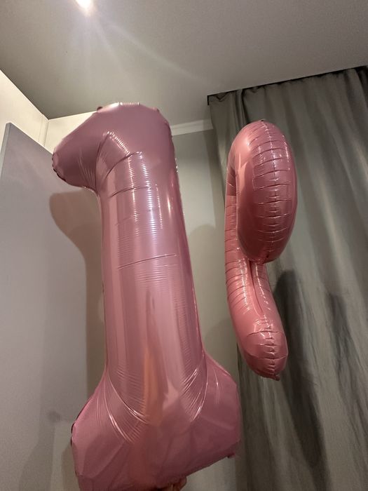 Геловый шар цифра 19