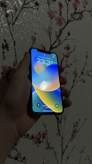 Apple Iphone X 64 GB Ecran si spate spart