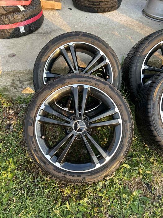 Оригинални джанти с гуми за Мерцедес / Mercedes 5x112 18" A / B / CLA