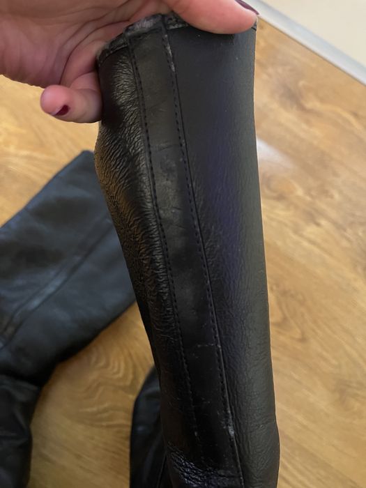 Зимни кожени ботуши LE SHOE – 100% вълна, №40, Made in Italy