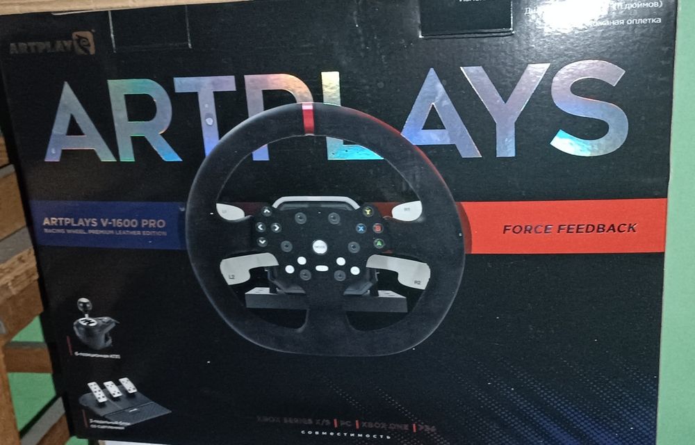 Продажа игрового руля Artplay v-1600pro