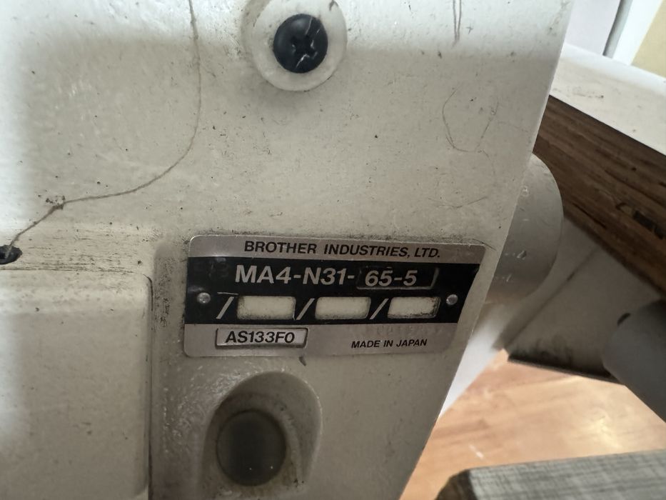 Masina de surfilat Brother MA4-N31-65-5 |l~ PROFI ~
