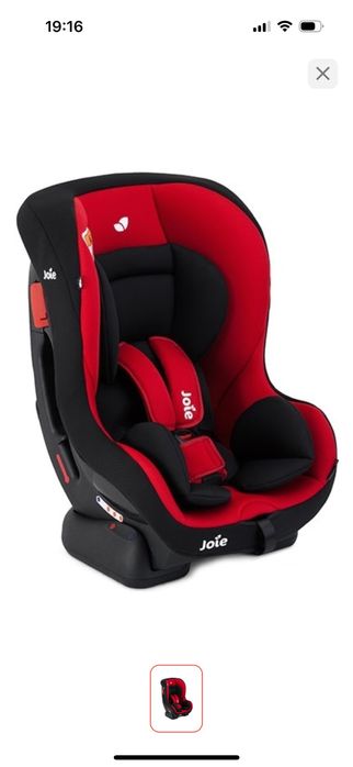 Продам автокресло JOie до 18 кг