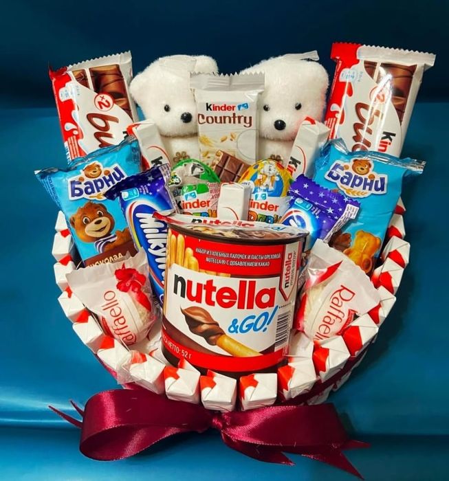 Шоколадные бокс из сладости