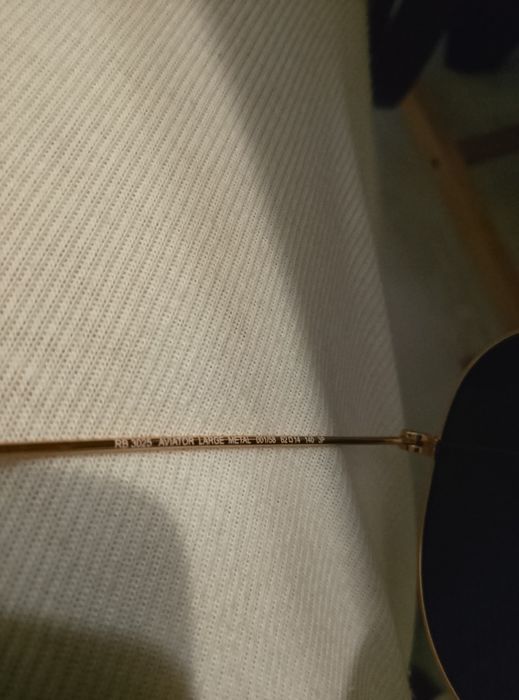 Ray Ban Aviator Original RB3025, Polarizați, Large Noi